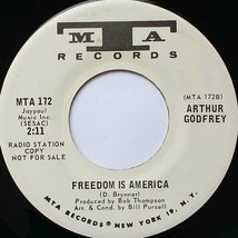 Arthur Godfrey: Santa Barbara Gold / Freedom is America PROMO 45 MTA 172 - £6.27 GBP