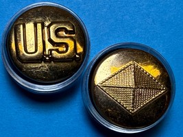 CIRCA 1942-1970, U.S. AND FINANCE BRANCH, COLLAR DISKS, TYPE V, ENLISTED - €12,84 EUR