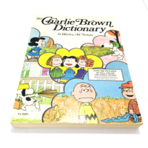 Vtg 1975 2nd Printing The Charlie Brown Dictionary by Charles Schulz Softcover - £17.71 GBP