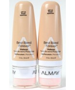 2 Count Almay 1 Oz Best Blend Forever 100 Porcelain SPF 40 Broad Spectru... - $437.71 MXN