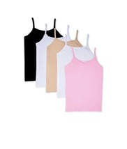 NEW! GIRLS  Camis Wonder Nation Girls&#39; 5-Pack Multi-Color Size XS (4-5) - $11.47