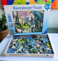 Ravensburger Dragon Rider Childrens Puzzle 100 Pieces Complete No 108763 - $19.91