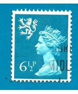 Great Britain Used Postage Stamp (1976) 6 1/2p Regional Definitive Queen... - £1.55 GBP