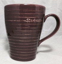 Starbucks coffee 12 oz Mug eggplant color by Design house Stockholm 2009 - £6.71 GBP