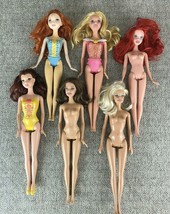 Barbie Dolls Lot Of 6 Un-Clothed/Naked - £10.31 GBP