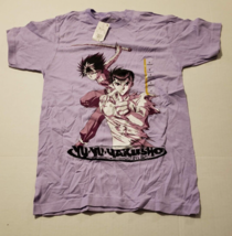 Anime Yu Yu Hakusho Ghost Files Yusuke Urameshi Hiei Purple Anime T-shir... - $9.89
