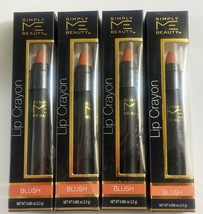 Simply Me Beauty Lip Crayons 7-Eleven BLUSH Lip Crayons LOT OF 4 - $4.94
