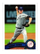 2011 Topps Baseball Card New York Yankees Kerry Wood 189 Pitcher - £2.37 GBP