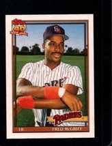 1991 Topps Traded #77 Fred Mcgriff Exmt Padres Hof - £1.91 GBP