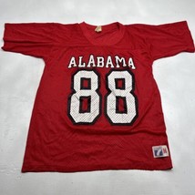 VTG Alabama Crimson Tide Men&#39;s M Football Jersey Red Logo 7 College 88 NCAA Mesh - £36.93 GBP