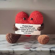 Handmade Crochet Duck Cute Emotional Support Toy Decor - $20.95