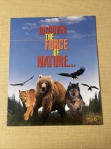 Wild America Original 90s Press Kit Sheet 9x11” Warner Bros CV JD - $11.18