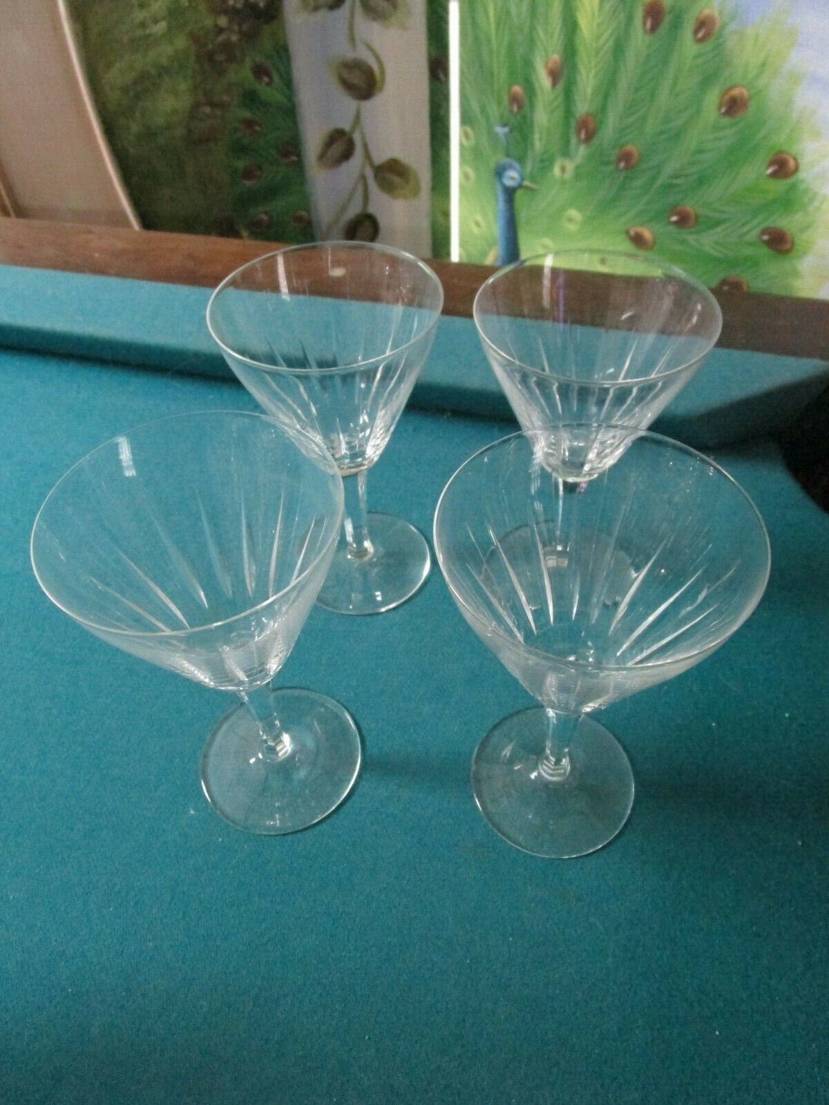 VILLEROY AND BOCH WADGASSEN SAAR PATTERN VERTICAL CUT WATER WINE GOBLET ... - $17.82+
