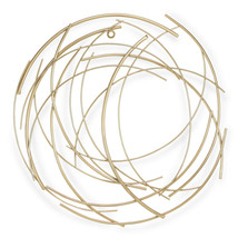 Cheungs Decorative Gold Abstract Round Wall Art - $60.02