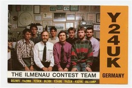 QSL Card Y24UK Ilemanu Contest Team Germany  - £7.75 GBP