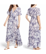 RAGA ANDREA MAXI DRESS, Beach/Summer, Blue/White, Size: XS, NWT - $67.01 CAD