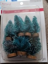 2 Packs Of 7 Pieces Ashland Christmas Tiny Treasure Tiny Tree For Display - £7.77 GBP