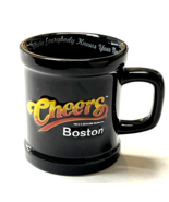 Cheers Boston Coffee Mug Where Everyone Knows Your Name Black CBS Studio... - £21.79 GBP