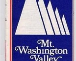 Mount Washington Valley Vermont Chamber of Commerce Map  1970&#39;s - £9.47 GBP