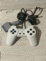 Official Original OEM Sony PlayStation 1 PS1 PSOne Controller White SCPH-1080 - £23.90 GBP