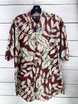 Chaps Ralph Lauren Hawaiian Button Down Shirt aloha Floral  Tropical Size Large - £14.76 GBP