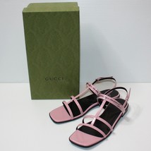 Gucci Divine Cage Horsebit Sandal in Dolly Pink size EU 40 / US 10 MSRP ... - $599.99