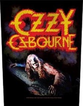 Ozzy Osbourne Bark At The Moon 2015 - Giant Back Patch - 36 X 29 Cms Sabbath - £9.35 GBP