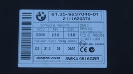 2011-2013 Bmw E90 328i Dme Ecu Ecm Engine Computer & Immobilizer 7624052 image 3