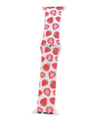 Pink Strawberries Watch Band Compatible with Apple fits 42/44/45 mm - £12.52 GBP