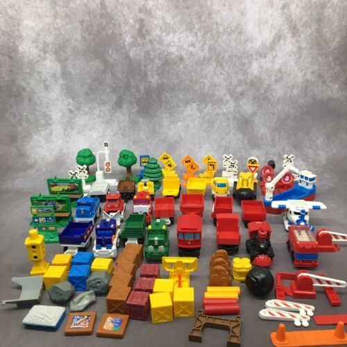 GeoTrax Push Train Cars & Trucks + Signs & Accessories- Replacement Parts - $39.19