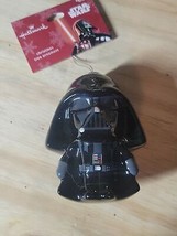 Star Wars DARTH Vader Hallmark Puffy 3D Christmas Tree Ornament New With... - £5.46 GBP