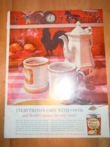 Vintage Every Ready Nestle&#39;s Sweet Milk Cocoa Print Magazine Advertiseme... - £5.50 GBP