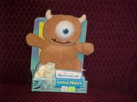 10&quot; Monsters Inc Little Mikey Plush Toy Terry Cloth Plastic Eye Box 2001... - £116.76 GBP