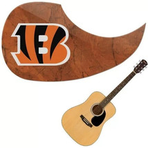 NFL Cincinnati Bengals Football Official Team Color Guitar Pick Guard Woodrow - £9.45 GBP