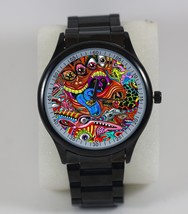 New DMT Dark Design Black Stainless Steel Watch  - £15.71 GBP