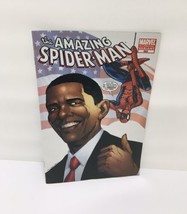 New The Amazing Spiderman Comic Book With Barack Obama #583 4TH Printing Variant - £14.21 GBP