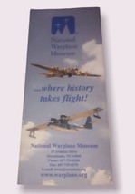 National Warplane Museum “Where History Takes Flight” Pamphlet Brochure - £3.88 GBP