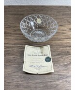 Vintage LENOX full Lead Crystal Cut Diamond Pattern Small Candy Bowl Dis... - $13.47 CAD