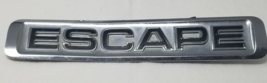 Ford Escape Emblem Black on Chrome Long - $11.35