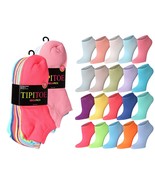Tipi Toe Women&#39;s 20 Pairs Colorful Patterned Low Cut/No Show Socks, Red ... - $346.88 MXN