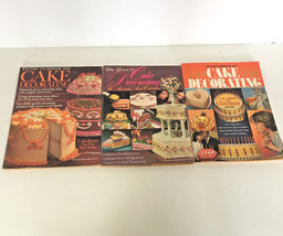 Vintage 3 editions of wilton yearbook cake decorationg magazine 1981 197... - $19.75