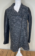 Club Monaco NWT Women’s Wool Lamb Skin Moto Jacket Size S Black HG - £237.40 GBP