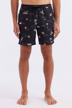 O&#39;neill Hermosa Elastic Waist 17&quot; Swim Trunks Size S - $46.53