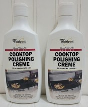 2x Lot New WHIRLPOOL CookTop Polishing Creme Stove Cook Top Cleaner Crea... - $38.21