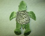 TURTLE HAND PUPPET FULL BODY PLUSH 12&quot; GREEN STUFFED ANIMAL SABBIT TOYS ... - £8.63 GBP