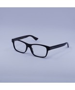 Gucci GG0006OA 001 Shiny Black 55mm Eyeglasses New Authentic - $225.39