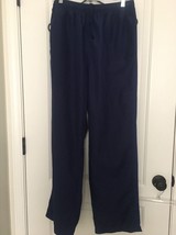 Fitness Gear Men&#39;s Active Athletic Windbreaker Pants Size Medium Blue - $39.59