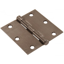 Carded - Removable Pin Residential Door Hinges Square Corners Full Morti... - $19.52
