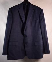 Lauren Ralph Lauren Blazer Mens Two Button Jacket Blue Checks Window Pan... - $79.20