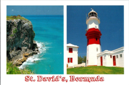 Postcard Bermuda St. David&#39;s Lighthouse St. George Parish 100 Years 6 x 4&quot; - £4.95 GBP